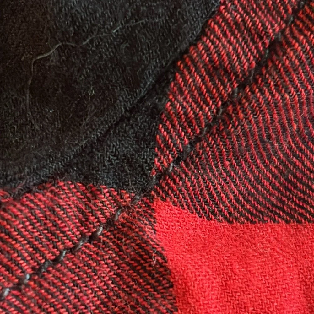 Red and Black Flannel Bodysuit 3-6M BABY GAP BUFFALO PLAID FLANNEL SHIRT